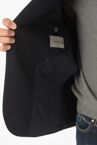 cashmere side vents notch lapel LEADER SOFT 2-button blazer