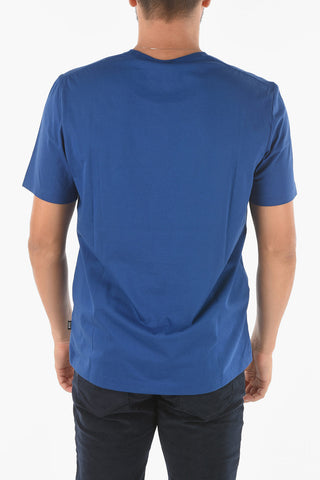 T-shirt Girocollo a Tinta Unita