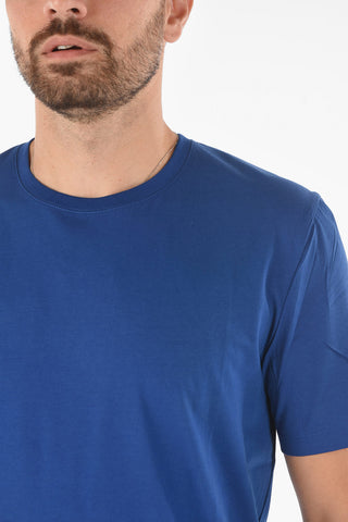 T-shirt Girocollo a Tinta Unita
