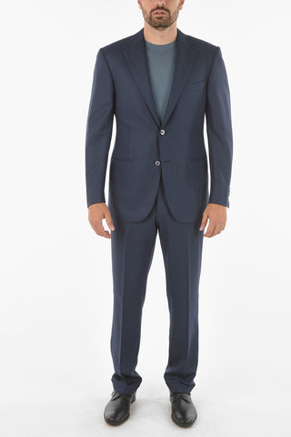 hopsack LEADER notch lapel 2-button suit drop 7R