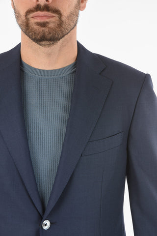 hopsack LEADER notch lapel 2-button suit drop 7R