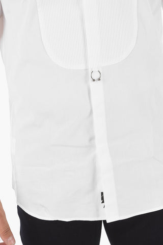Slim Fit Shirt with Piercing Detail