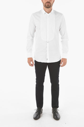 Slim Fit Shirt with Piercing Detail