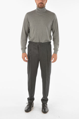 CC COLLECTION virgin wool RESET double pleat trousers