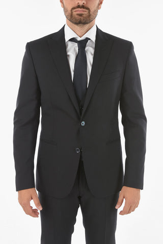CC COLLECTION CERIM.RESET side vents peak lapel 2-button suit drop 8R