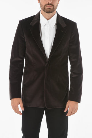 MM14 Moleskine Blazer with Notch Lapel