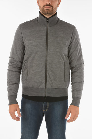 ID solid color down padded bomber