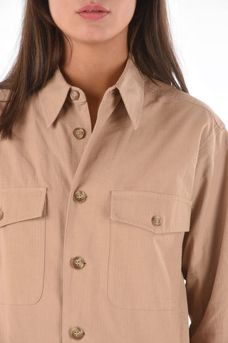 double breast pocket long sleeve BAB Jumpsuit