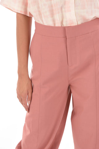 Pantaloni AMRITA a 4 tasche e vita alta