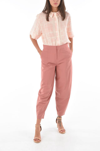 Pantaloni AMRITA a 4 tasche e vita alta