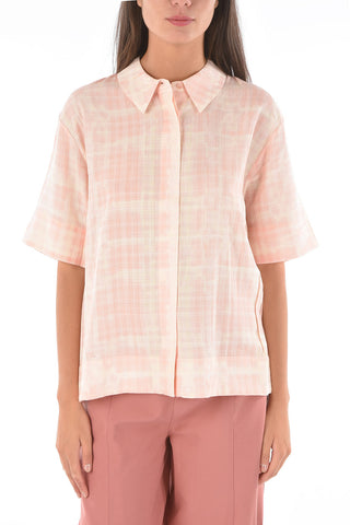 hidden closure short sleeve BJOLSEN shirt