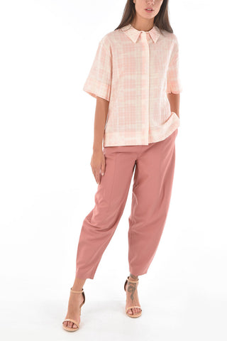 hidden closure short sleeve BJOLSEN shirt