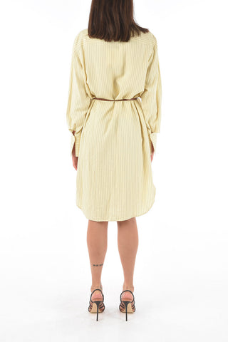 Twill Shirtdress with Belt