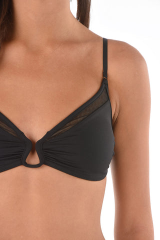 Costume da Bagno Bikini U Wire BRIGHTON con Dettagli Mesh 