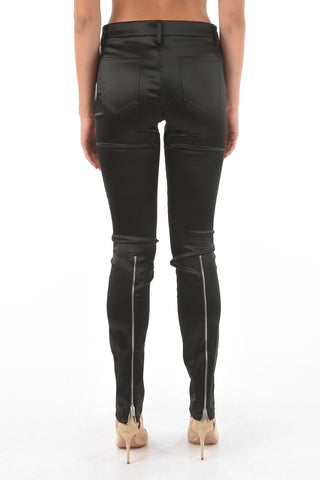 ankle zip 4 pockets pants