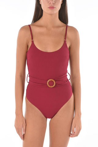 Ribbed MAE one Piece Swimsuit