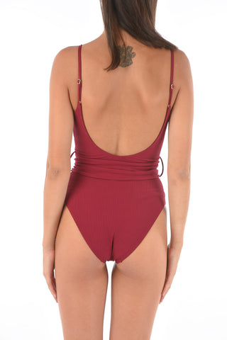 Ribbed MAE one Piece Swimsuit