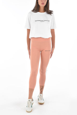 contrasting side band leggings