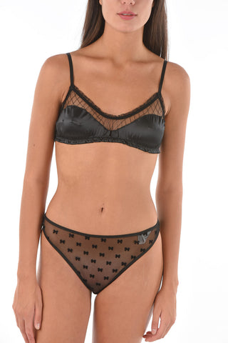 Reggiseno CLEOME in Raso con Dettagli in Pizzo