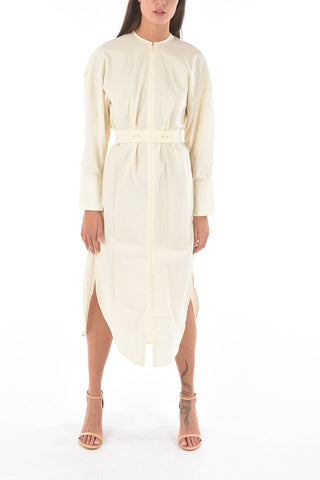 Chemisier LAKSHMI con cintura e chiusura zip