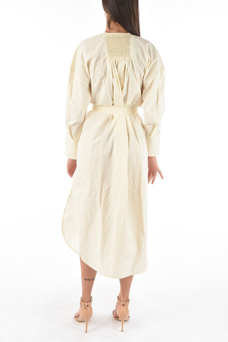 Chemisier LAKSHMI con cintura e chiusura zip