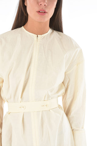 Chemisier LAKSHMI con cintura e chiusura zip