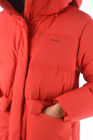 Piumino BESSEGGEN a 2 Tasche a Toppa e Cappuccio