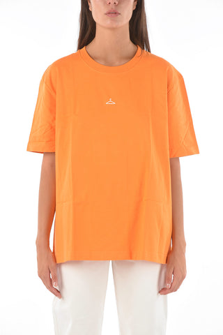 solid color crew-neck HANGER t-shirt