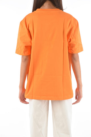 solid color crew-neck HANGER t-shirt