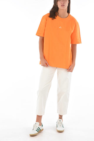 solid color crew-neck HANGER t-shirt