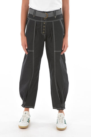 Pantaloni RAVEN a 5 Bottoni con Cintura