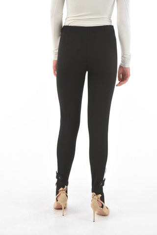 Side Contrasting Band Gaiter Ski Pants