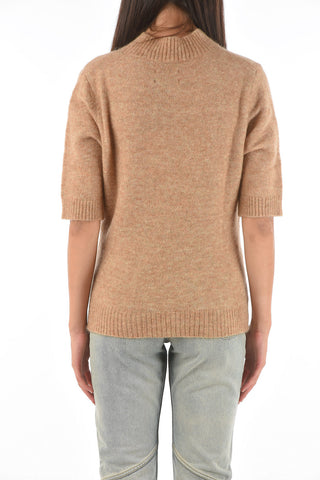 short sleeve turtle-neck DUFFY sweater