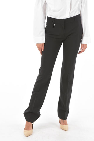 belt loops 4 pockets straight pants