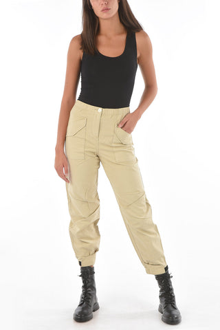 Drawstring Waist 4 Pockets Field ANGELA Pants