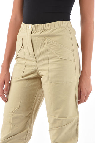 Drawstring Waist 4 Pockets Field ANGELA Pants