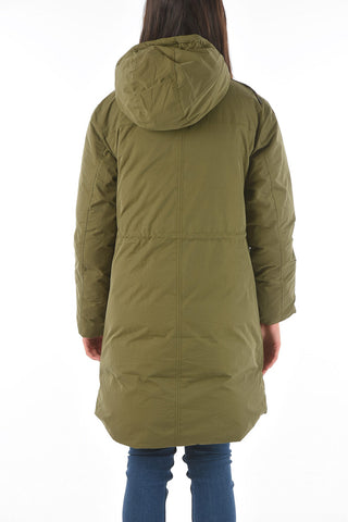 Piumino Parka LUCIE con Bottoni Automatici e Cappuccio