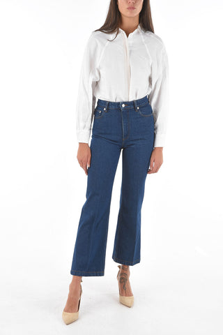 high waist flared cropped ZOEY jeans