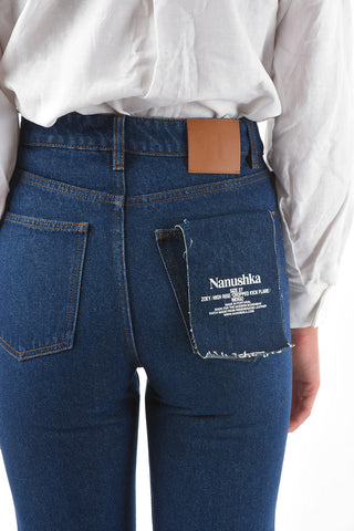 high waist flared cropped ZOEY jeans