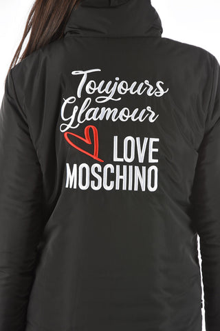 LOVE Embroidered TOUJOURS GLAMOUR Padded Jacket