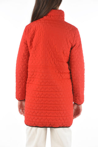 LOVE Embroidered TOUJOURS GLAMOUR Padded Jacket