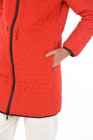 LOVE Embroidered TOUJOURS GLAMOUR Padded Jacket
