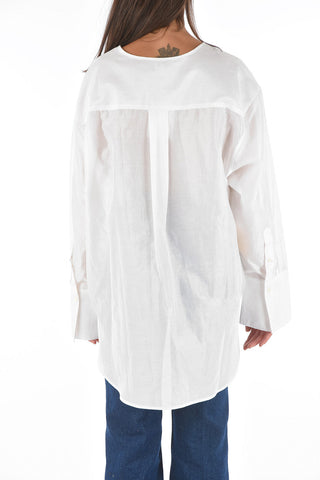 Maxi Tunica Plain Bib Trasparente