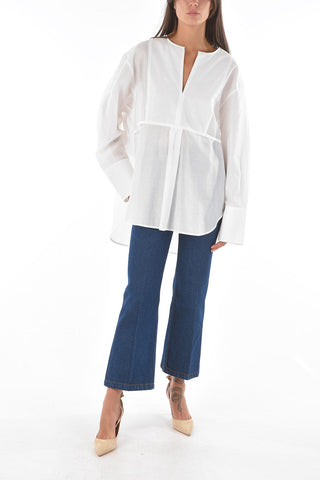 Maxi Tunica Plain Bib Trasparente
