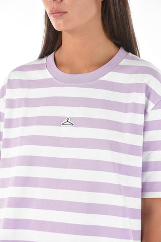 striped two-tone HANGER t-shirt