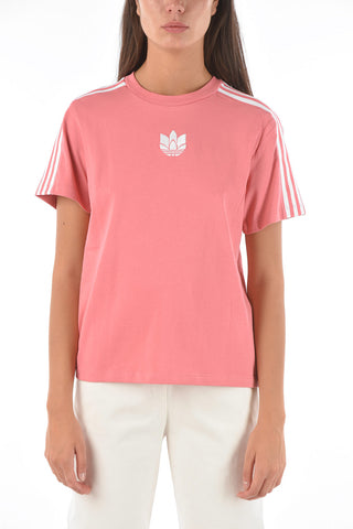 contrasting bands crew-neck t-shirt