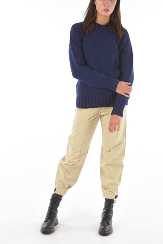 SUZANNE KOLLER Crew Neck ETHAN Wool Pullover