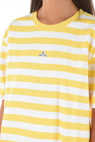 striped two-tone HANGER t-shirt