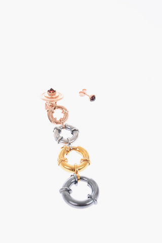 Brass FACE OF PEOPLE Earrings