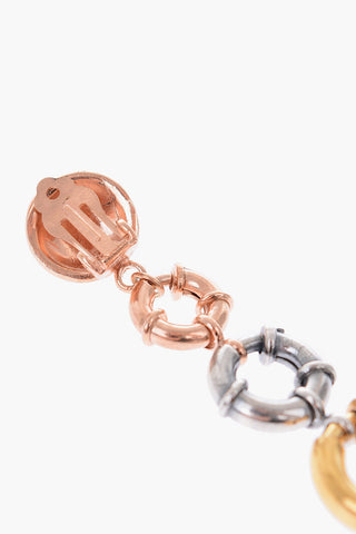 Brass FACE OF PEOPLE Earrings